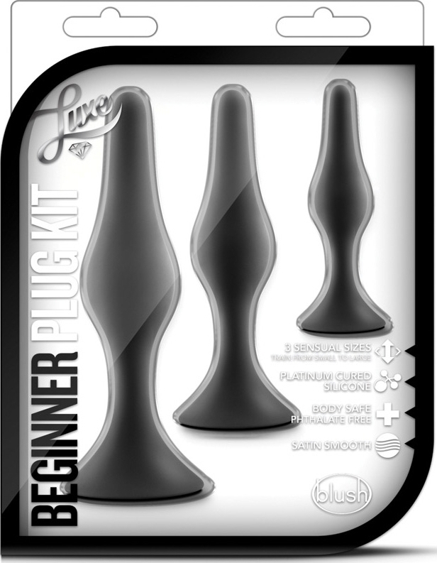 Set Anal Luxe Plug Beginner, #2, Erotic24.ro