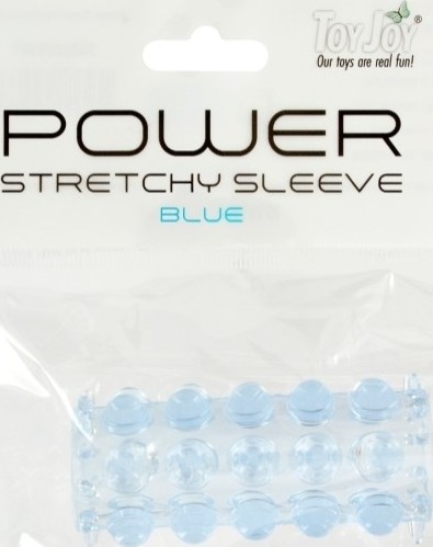 Manson Penis Toy Joy Stretchy albastru, Nr. 2, Erotic24.ro