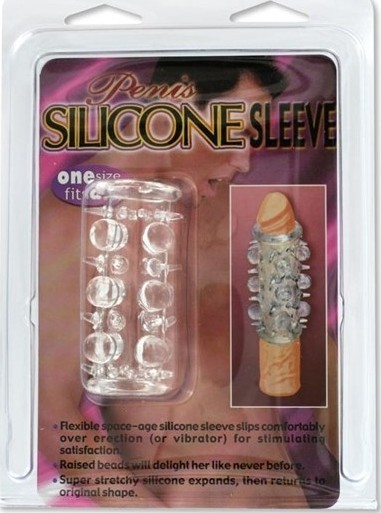Manson Silicone Sleeve transparent, #2, Erotic24.ro