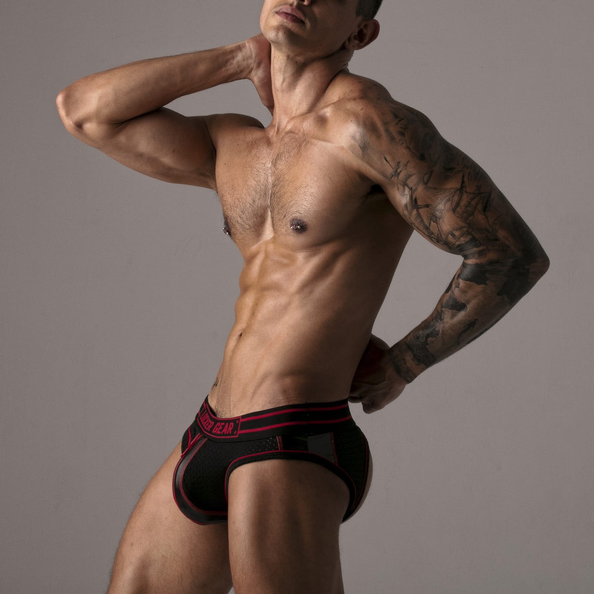 Bikini Suspensori Massive Josh Brief, Rosu, Marimea 38-M, #9, Erotic24.ro