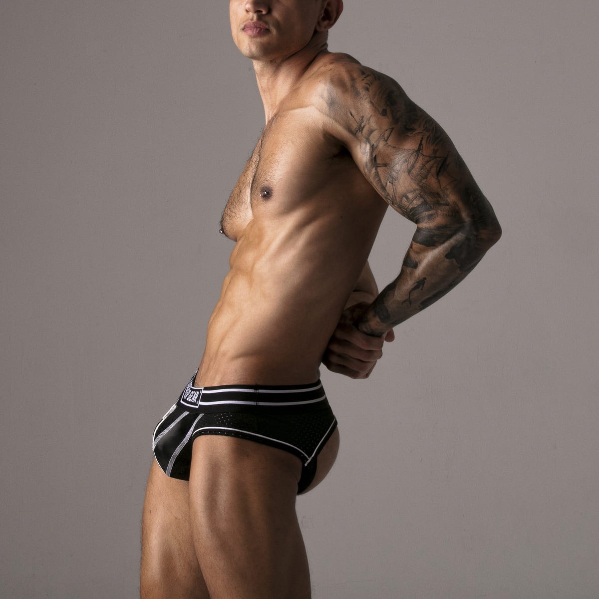 Bikini Suspensori Massive Rude Brief, Alb, Marimea 38-M, Nr. 9, Erotic24.ro