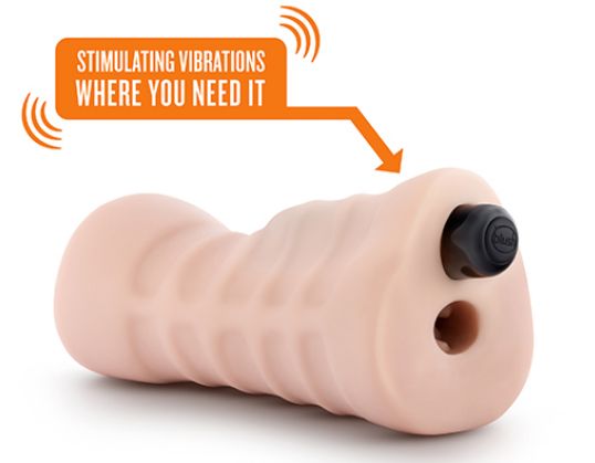 Masturbator Ashley Vanilla Pussy cu Glont Vibrator, #5, Erotic24.ro