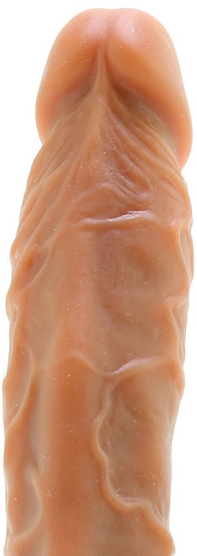 Dildo Realist Colours Dual Density Caramel, Nr. 3, Erotic24.ro