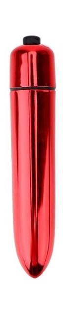 Vibrator Mini Bullet, 10 Moduri Vibratii, Rosu, 9 cm, Passion Labs, #1, Erotic24.ro