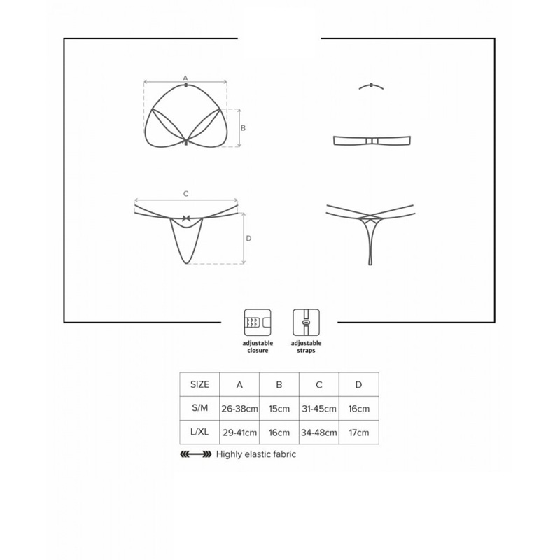 Set Lenjerie Mikayla Rosu S/M, #5, Erotic24.ro