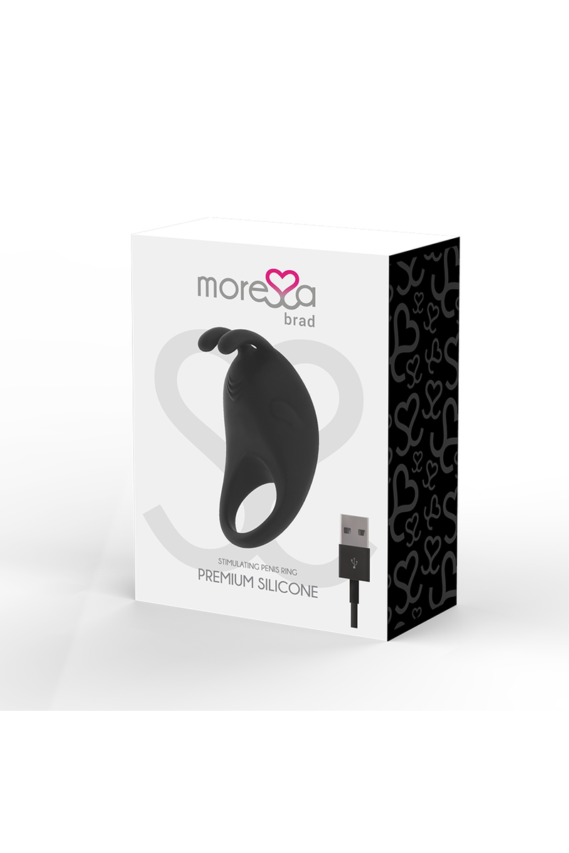 Inel de Penis Brad Silicon USB Negru, #3, Erotic24.ro