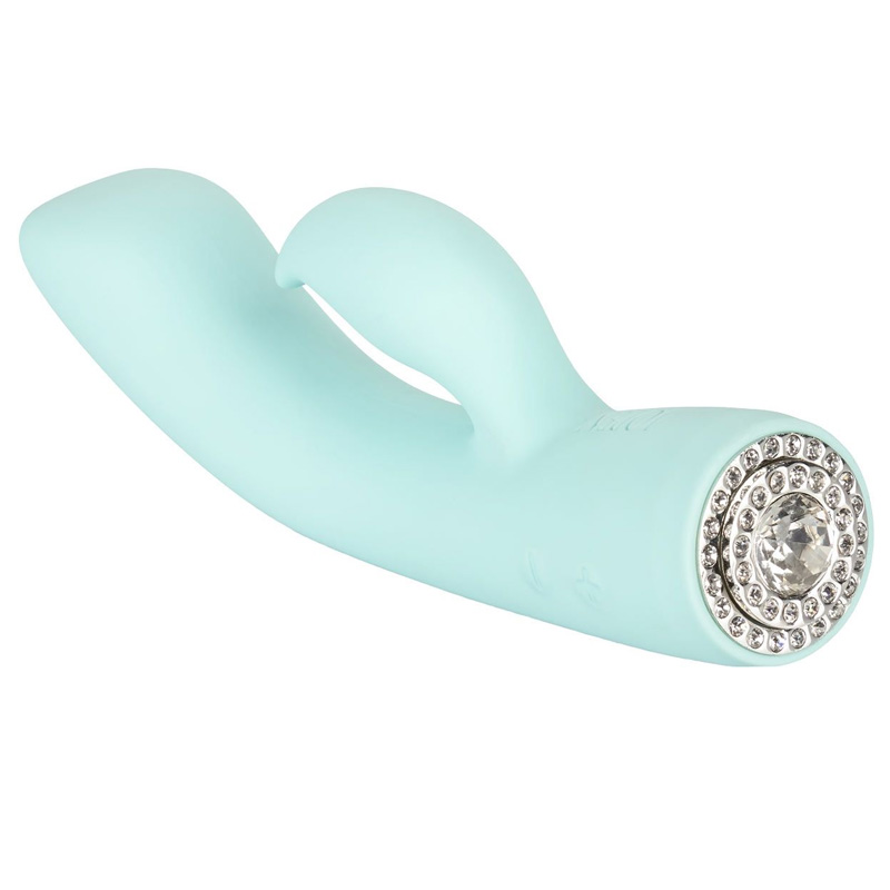 Vibrator Iepuras Pave Marylin, 7 Moduri Stimulatoare + 5 Viteze, Silicon, USB, Albastru, 18 cm, #4, Erotic24.ro