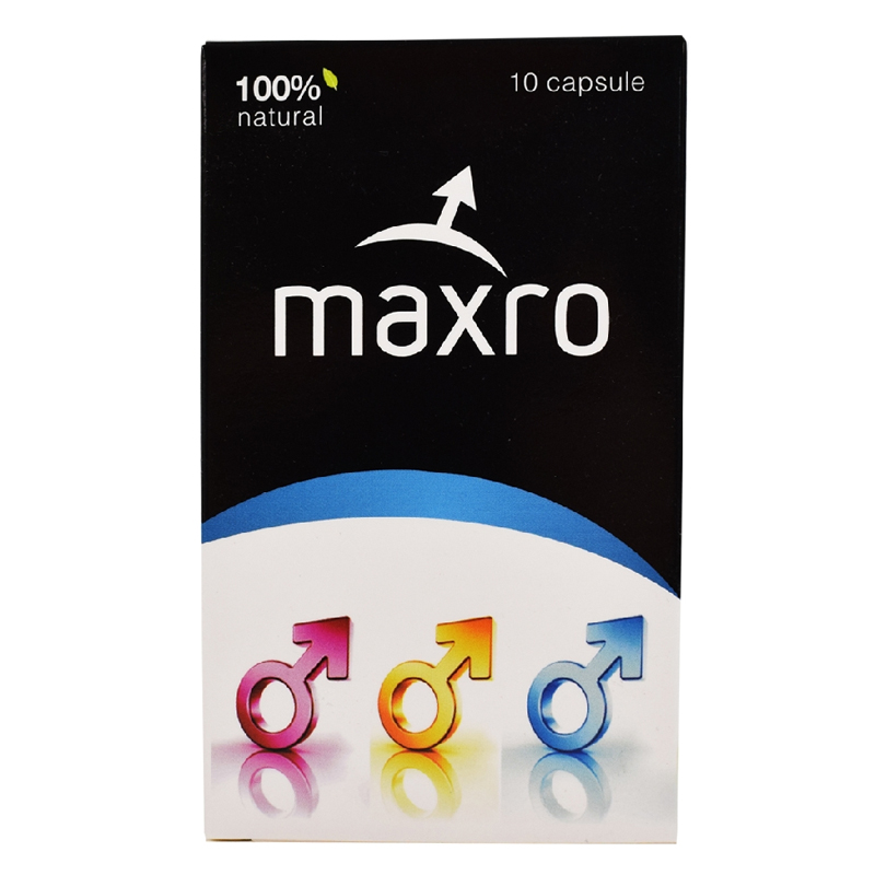 10 capsule Maxro pentru Erectie, Libido, Performanta Sexuala, #1, Erotic24.ro