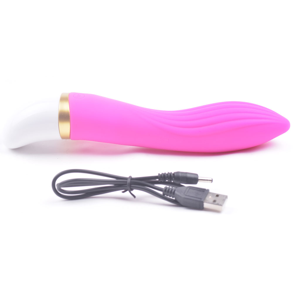 Vibrator Sweet Desire 12 Moduri Vibratii Silicon USB Roz Guilty Toys, #1, Erotic24.ro