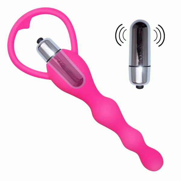 Bile Anale Silkey 10 Moduri Vibratii Silicon Roz 17 cm Guilty Toys, #4, Erotic24.ro