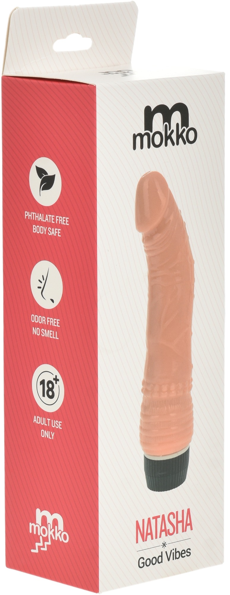 Vibrator Multispeed Natasha Mov 19 cm Mokko Toys, #2, Erotic24.ro