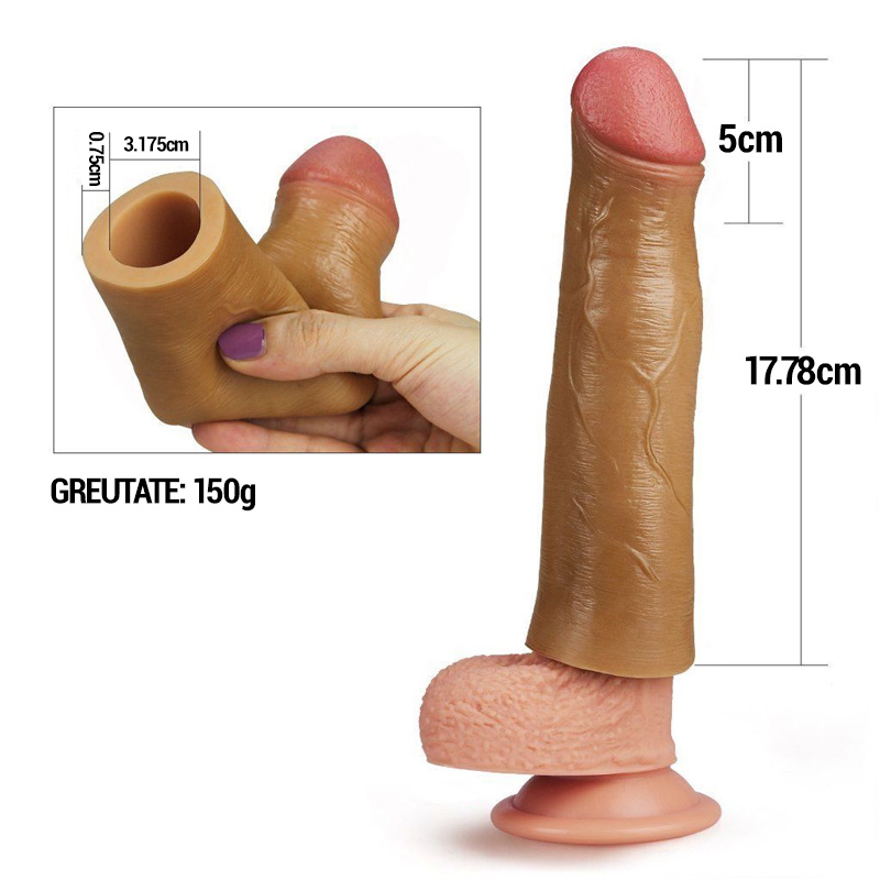 Prelungitor Revolutionary Silcione Nature, Nr. 2, Erotic24.ro