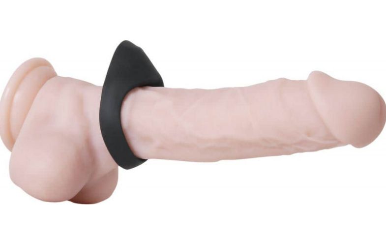 Inel de Penis Night Rider 20 Moduri Vibratii Silicon Negru, #3, Erotic24.ro