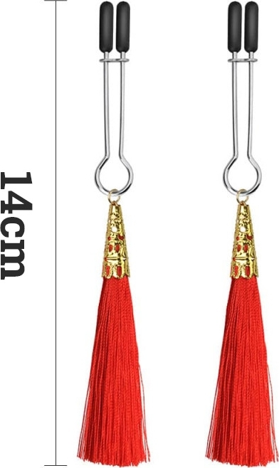 Clame sfarcuri LoveToy Glamor Tassel, #3, Erotic24.ro