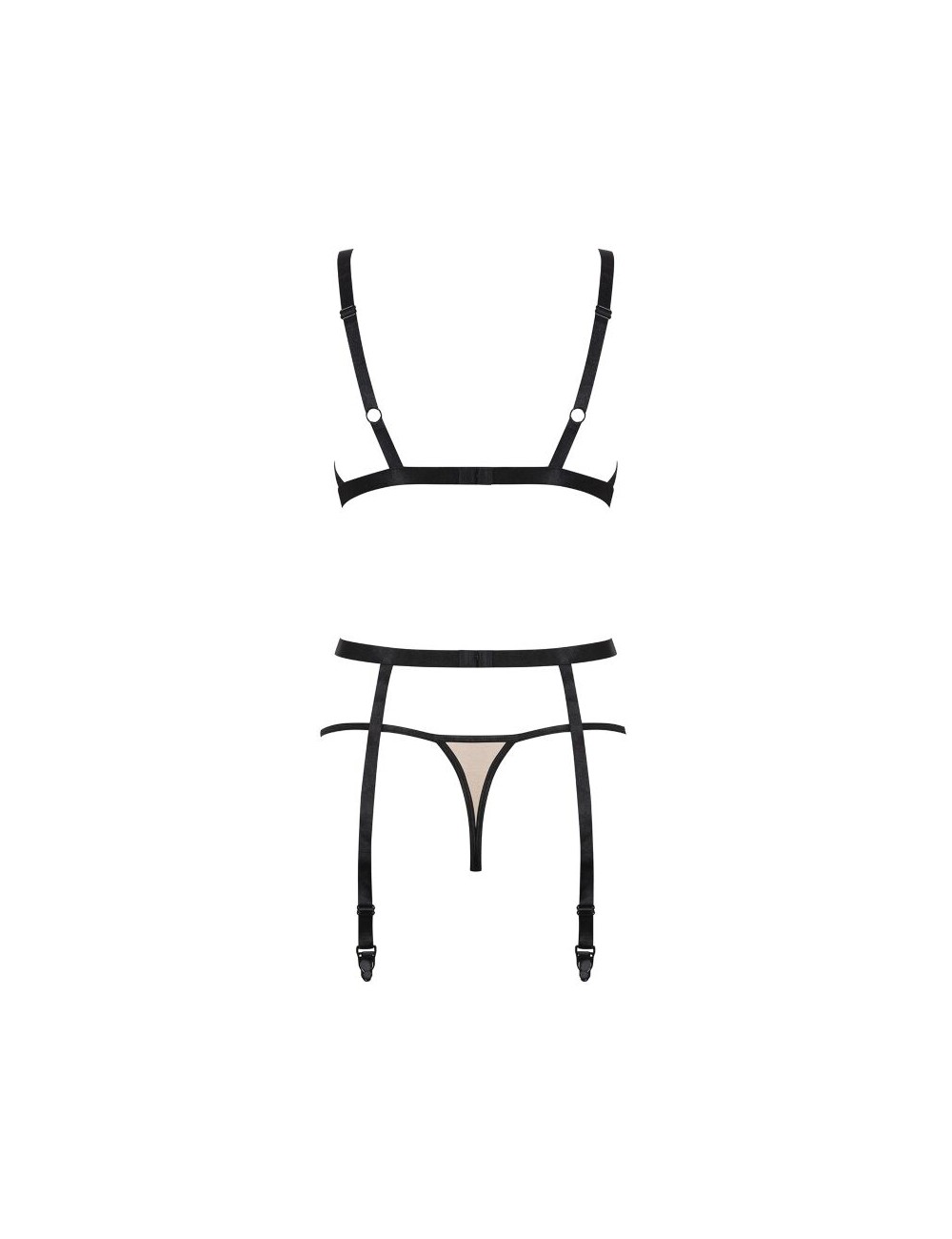 Set 3 Piese Lenjerie Nudelia S/M, #4, Erotic24.ro