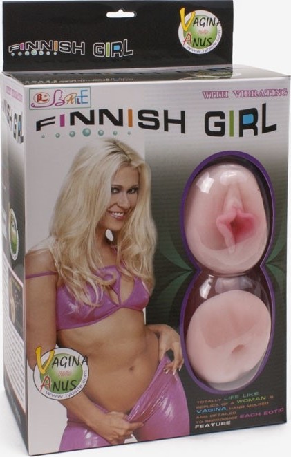 Papusa gonflabila Finish Girl cu vibrati in SexShop KUR Romania