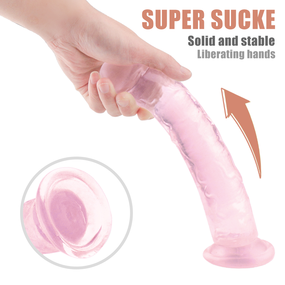 Dildo Realist Patrizia Extra Large Super Soft&Flexibil Roz 27 cm Mokko Toys, Nr. 3, Erotic24.ro