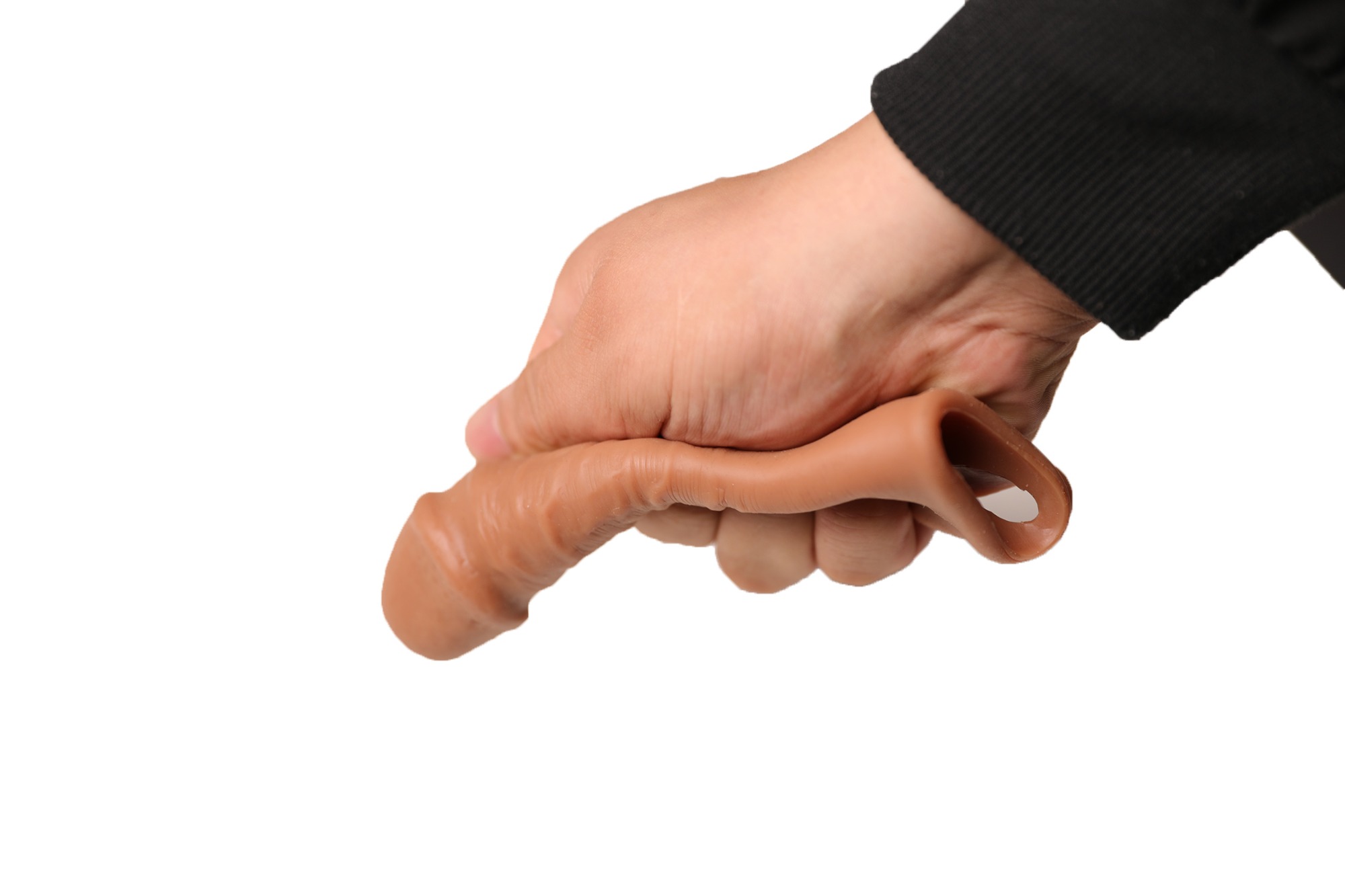 Prelungitor Penis Scott + 4 cm Silicon Lichid Maro 15 cm Guilty Toys, Nr. 9, Erotic24.ro