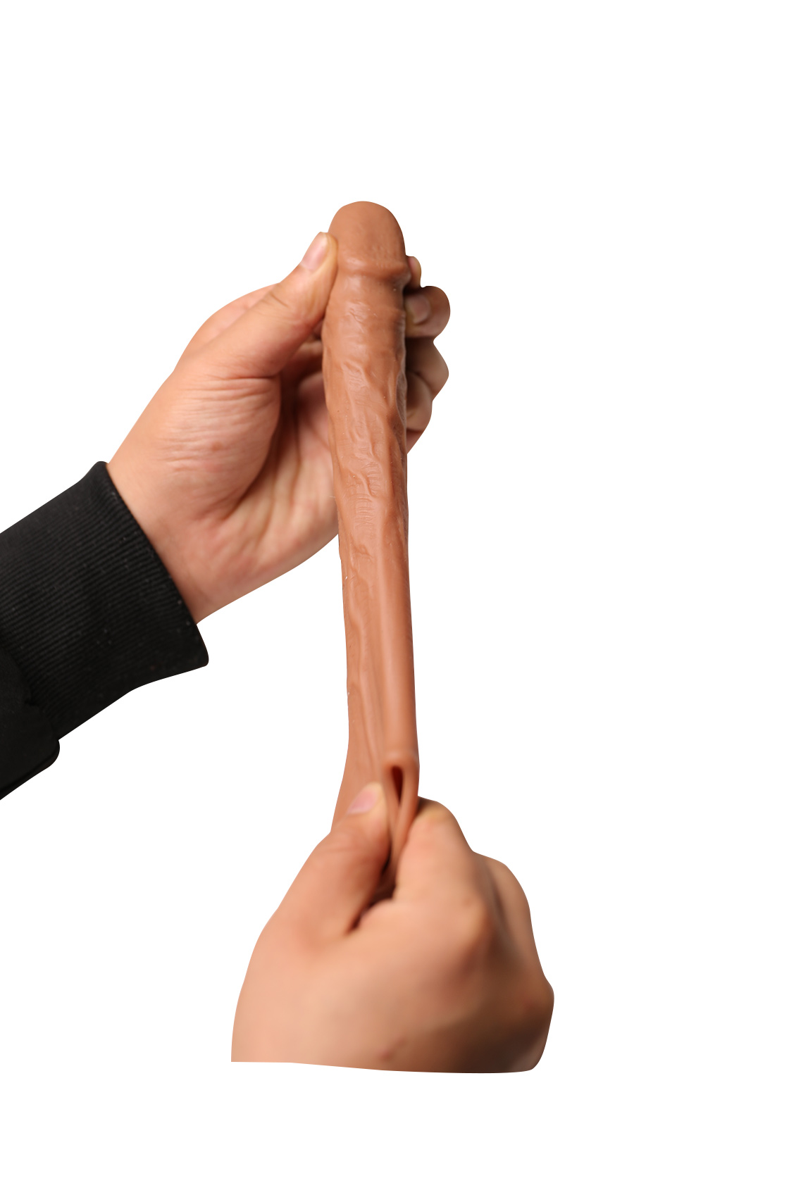 Prelungitor Penis Scott + 4 cm Silicon Lichid Maro 15 cm Guilty Toys, Nr. 6, Erotic24.ro