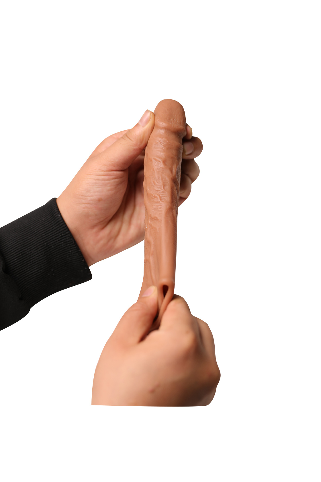 Prelungitor Penis Scott + 4 cm Silicon Lichid Maro 15 cm Guilty Toys, Nr. 8, Erotic24.ro