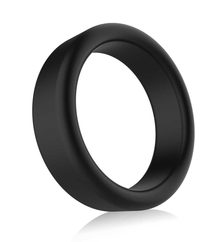 Inel de Penis Large Super Cock Ring Silicon Negru Passion Labs