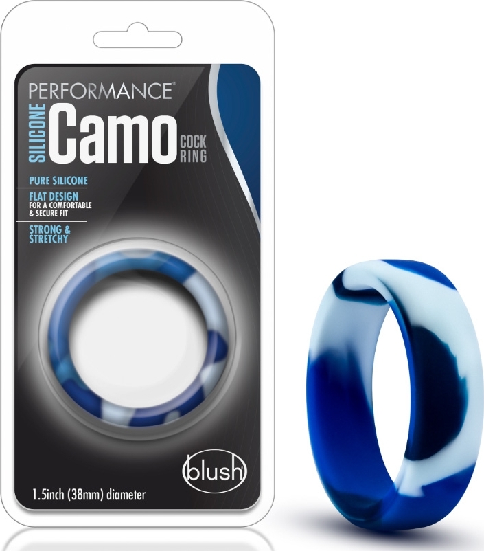 Inel erectie Performance Camo Blu, #3, Erotic24.ro