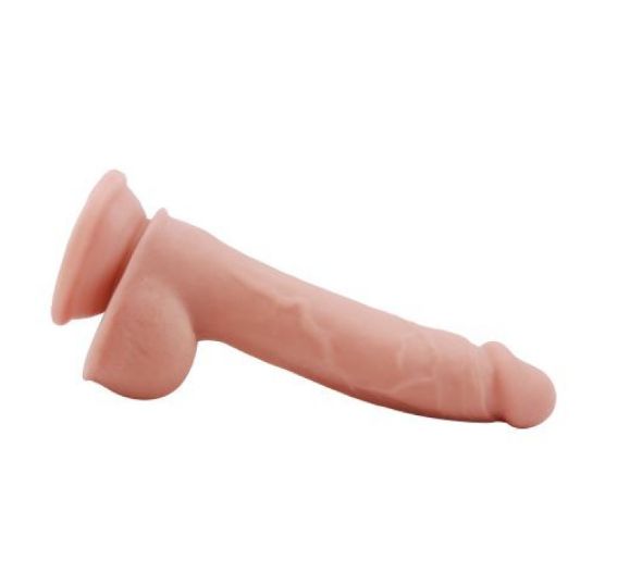 Dildo Realist Bendable Peotillomania TPE Natural 20 cm, #5, Erotic24.ro