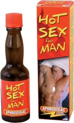 Picaturi afrodisiace pentru El - Hot Sex Man, 20 ml