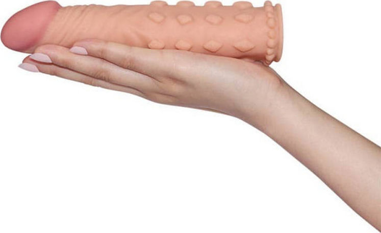 Manson Penis PleasureX Tender Striat Natural, #2, Erotic24.ro