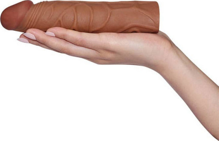 Prelungitor Penis PleasureX Tender Mulatru, Nr. 2, Erotic24.ro