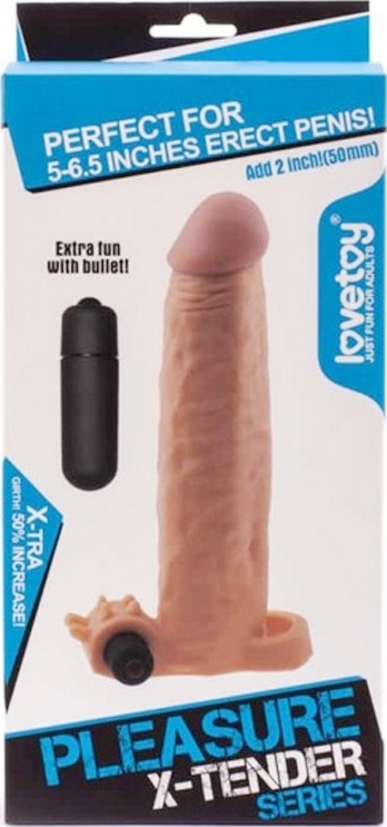 Pleasure X-Tender Vibrating Penis Sleeve #4, #5, Erotic24.ro