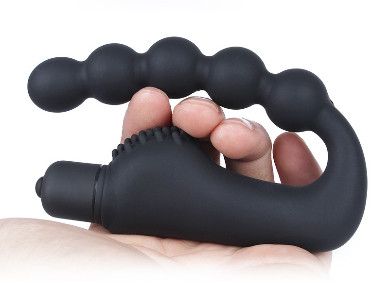 Stimulator Prostata cu Glont Vibrator Negru Guilty Toys, #2, Erotic24.ro