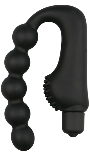 Stimulator Prostata cu Glont Vibrator Negru Guilty Toys, #1, Erotic24.ro