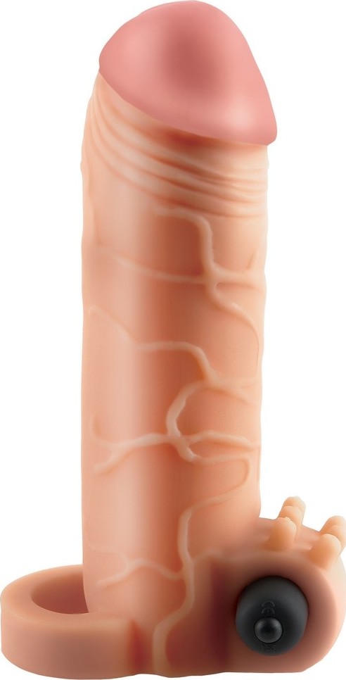 Prelungitor penis cu Vibratii Fantasy X-tension Real Feel 1