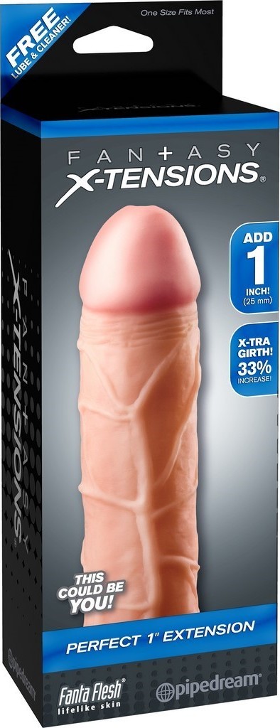 Prelungitor Penis Fantasy X-tension Perfect 2.5 cm, #4, Erotic24.ro