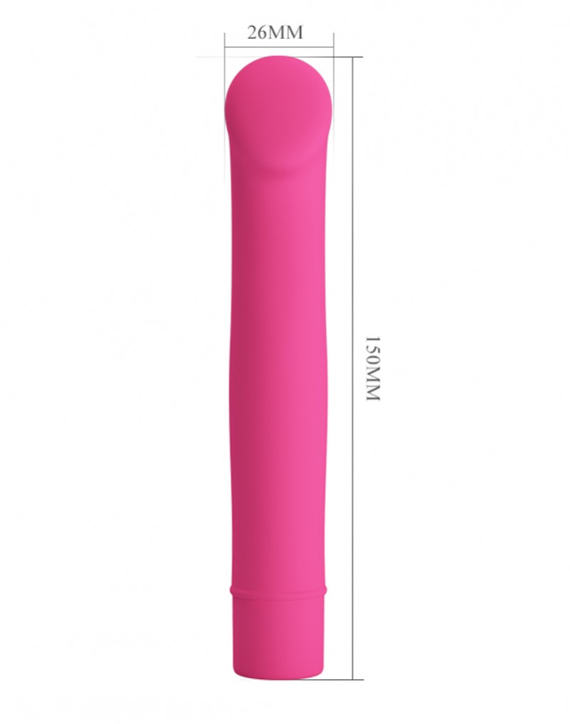 Vibrator Bogey 10 Moduri Vibratii Silicon Roz 15 cm , #6, Erotic24.ro