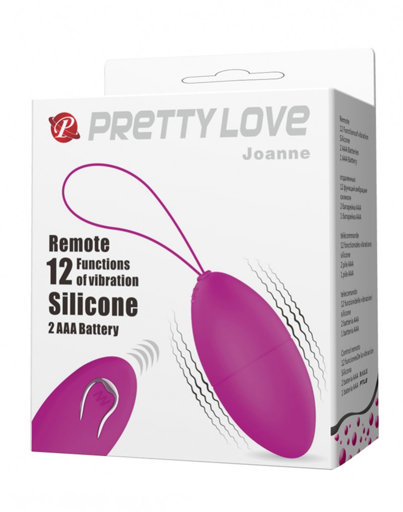 Ou Vibrator Joanne Remote Control 12 Moduri Vibratii Silicon Mov, #5, Erotic24.ro