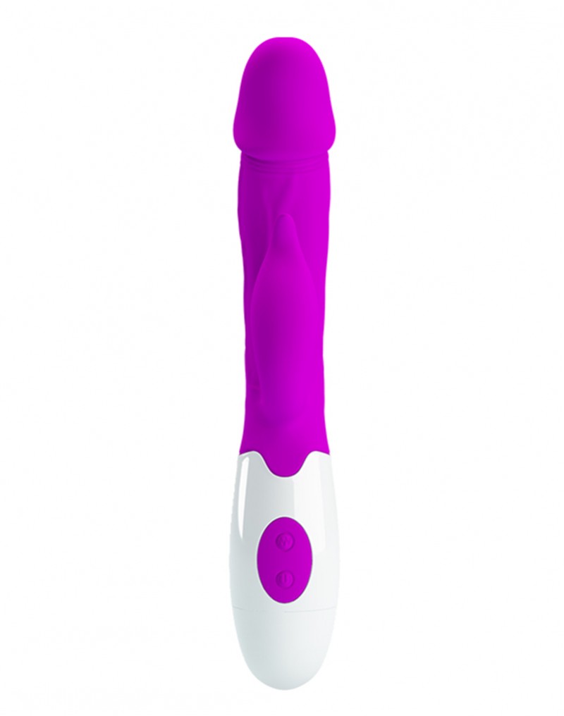 Vibrator Iepuras Peter 30 Moduri Vibratii Silicon Mov 19.2 cm, Nr. 3, Erotic24.ro