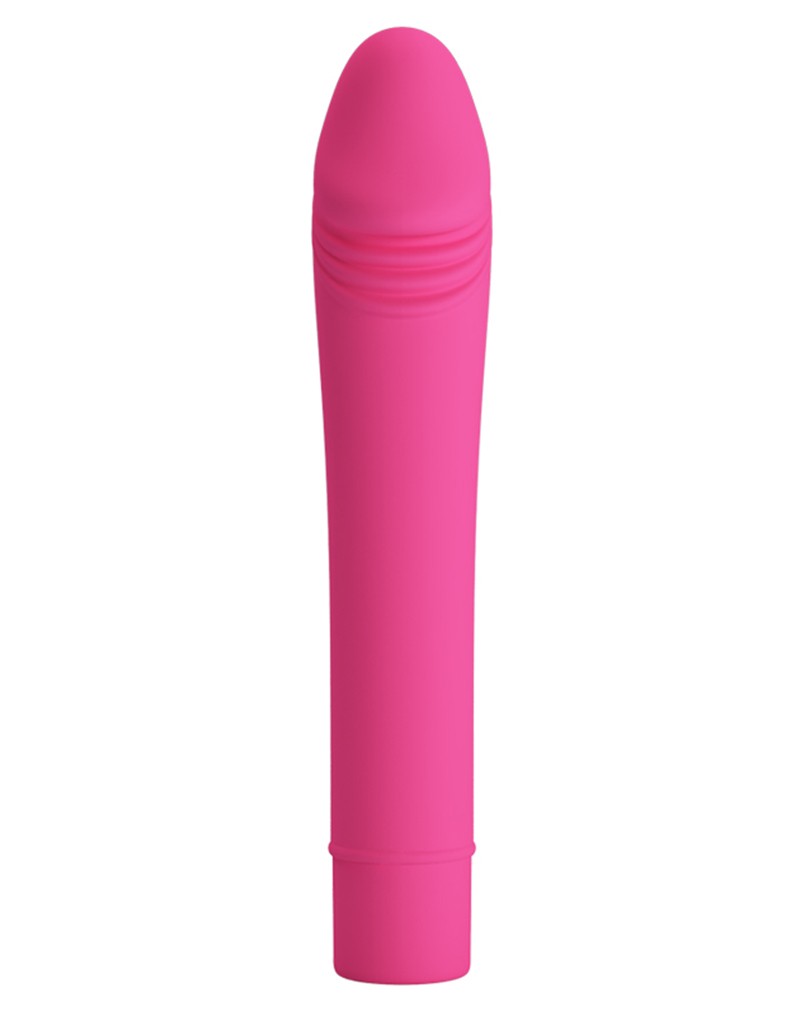 Vibrator Pixie 10 Moduri Vibratii Silicon Roz 15.3 cm , #2, Erotic24.ro