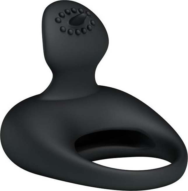 Inel PrettyLove Stimulating Tonguo cu vibratii, #4, Erotic24.ro