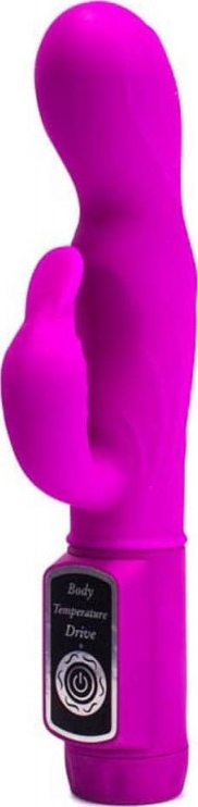 Vibrator Prettylove Body Touch, Silicon, Violet, 22.5 cm