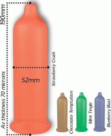 Prezervative Pasante Taste 12 buc, Nr. 2, Erotic24.ro