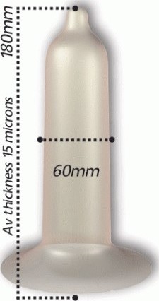 Prezervative Pasante Unique Non-Latex 3 buc, #2, Erotic24.ro