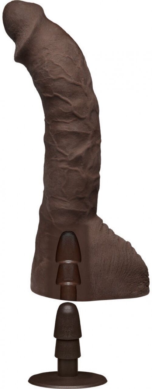 Dildo Realist Prince Yahshua Dual Density Ultraskyn Maro 27 cm, #3, Erotic24.ro