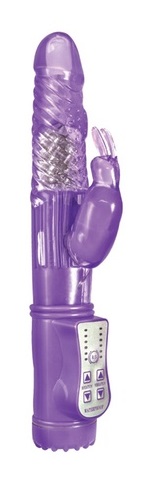 Vibrator Rabbit Jelly 36 Moduri Vibratii 7 Moduri Rotatii Mov 22.5 cm Mokko Toys, #1, Erotic24.ro