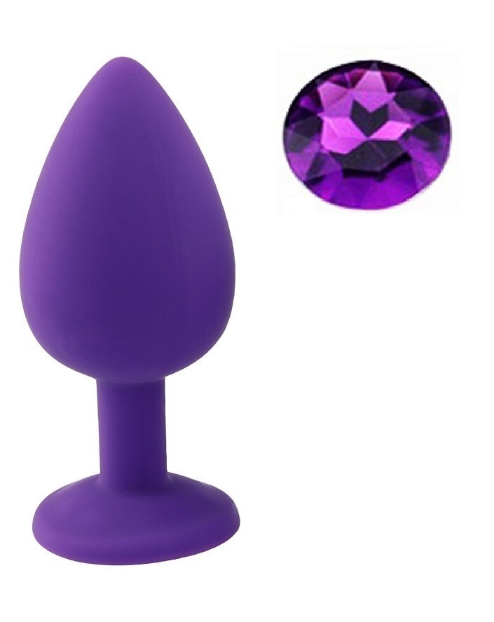 Dop Anal Silicone Buttplug Small Mov/Mov Guilty Toys, #1, Erotic24.ro