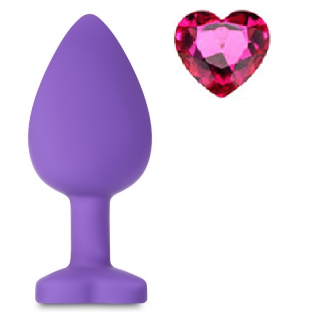 Dop Anal Brighty, Large, Silicon, Mov/Pink, Mokko Toys