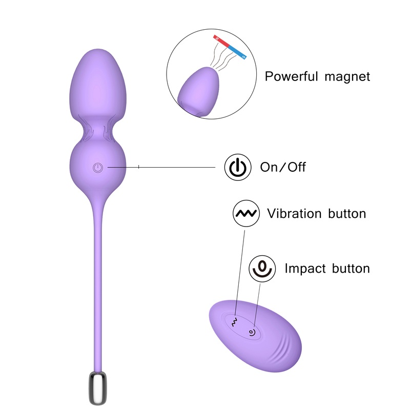Bila Vaginala Aja Remote Control Inductie Electromagnetica 10 Moduri Silicon USB Mov Passion Labs, #7, Erotic24.ro