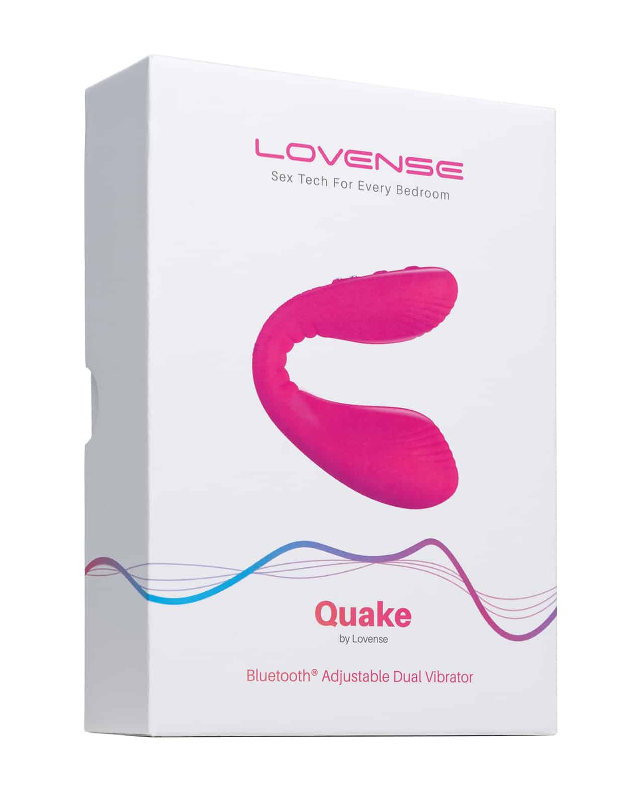Stimulator Dual Lovense Dolce Quake Bluetooth Control Free App Silicon Roz, Nr. 6, Erotic24.ro