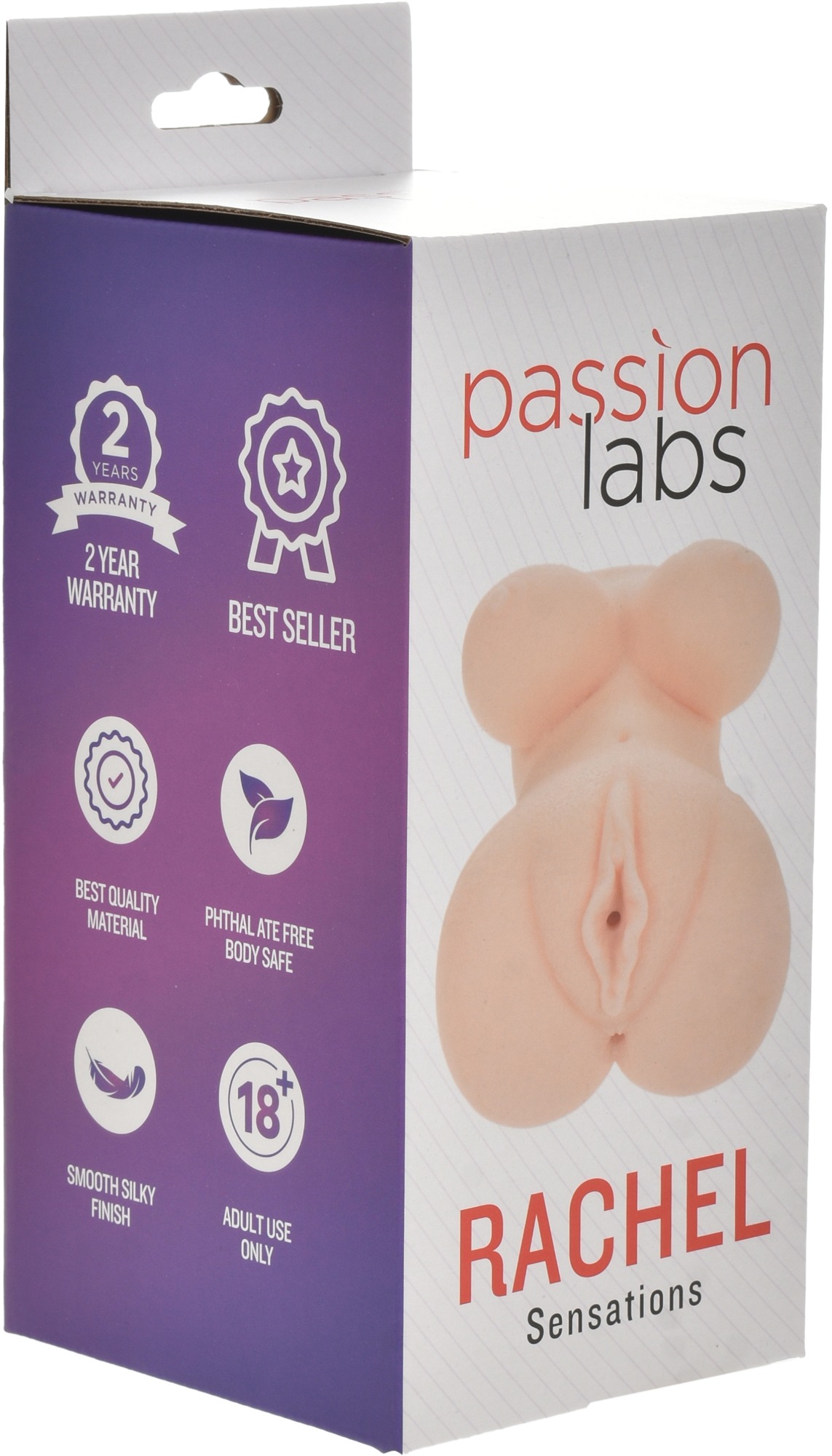 Masturbator Rachel Pussy&Anus cu Sani si Ou Vibrator Passion Labs, Nr. 5, Erotic24.ro